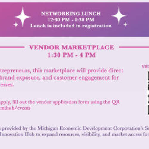 Sparkle & Soar Vendor Marketplace Flyer